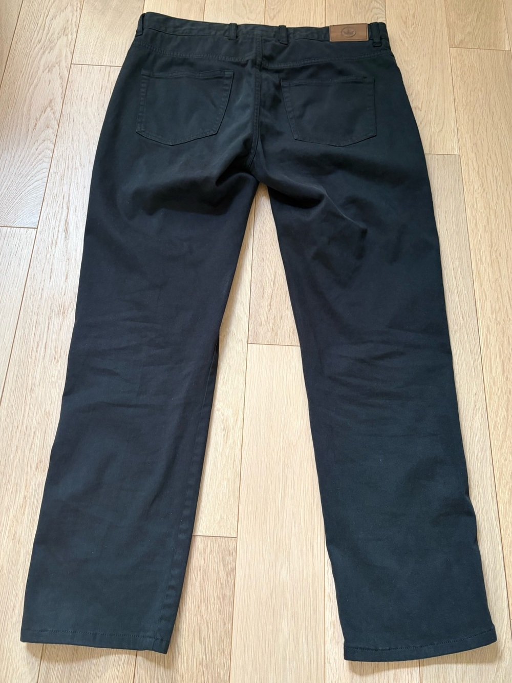 Peter Millar Straight Black Men's Pants - Picture 2 of 5
